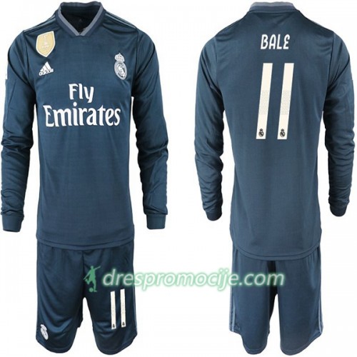 Real Madrid Dres BALE 11 Dječji Gostujući 2018/19 Dugim Rukavima Real Madrid Dres BALE 11 Dječji Gostujući 2018/19 Dugim Rukavima